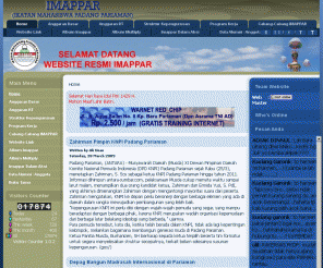 imappar.org: Ikatan Mahasiswa Padang Pariaman (IMAPPAR) - Home
Imappar-IKATAN MAHASISWA PADANG PARIAMAN - PIAMAN - PARIAMAN
