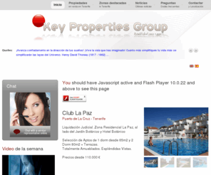 key-property.com: Key Properties Group
Key Properties Group Professional Real Estate Agents since 1982. Properties villas and new developments in tenerife. Promoters and developers group.