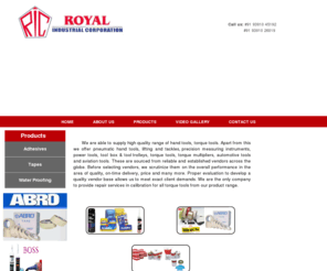 royalindustrialcorp.com: Royal Industrial Corporation
