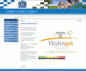 wogebau.com: Start
Homepage der Wohnbau Gesellschaft H. Derr mbH & Co KG. Mit aktellen Angeboten, News und Informationen rund um das Wohnungsangebot.