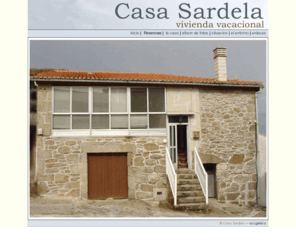 casasardela.com: Casa Sardela
Vivienda vacacional situada en la Ribeira Sacra de Ourense