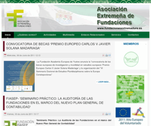 fundacionex.org: Asociación Extremeña de Fundaciones
Asociación Extremeña de Fundaciones