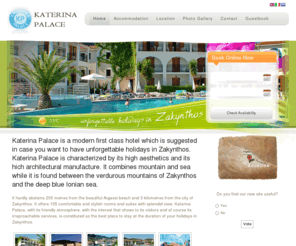 katerinapalace.com: Katerina Palace in Argassi Zante Zakynthos Greece
Zakynthos Hotels - Katerina Palace in Argassi Zante island Greece. Find useful info, check rates and availability