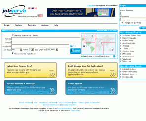 jobserve.us: Search for jobs in the USA. Online job search
Search JobServe for thousands permanent jobs, contract jobs and temporary jobs advertised weekly, covering jobs in all industry sectors.