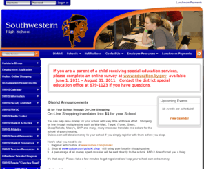 southwesternhigh.net: Southwestern High School - Index
Southwestern High School : Website