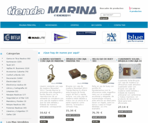 tiendamarina.info: | Tienda Marina y Náutica 936362211
Tienda Marina y Náutica de teka vajillas accesorios cubierta confort a bordo electricidad electronica nautica libros y cartografia limpieza navajas nauticas seguridad en el mar relojes nauticos