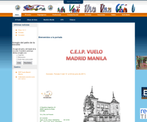 vuelomadridmanila.com: Bienvenidos a la portada - Vuelo Madrid Manila
Pagina web del colegio público Vuelo Madrid Manila de Logroño