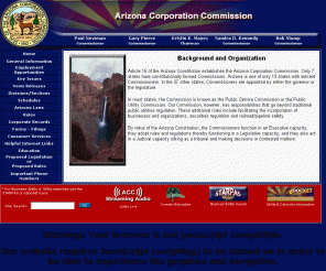 azcc.gov: Arizona Corporation Commission
verify-v1" content="JrUd2VpqR21/WcnzYsiNVgOA3ZMqPov361+bHbfLrME="