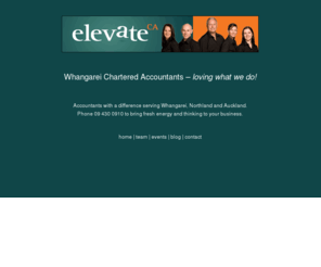 elevateca.co.nz: Whangarei Chartered Accountants - Elevate CA ph (09) 430-0910
Whangarei Chartered Accountants. Elevate CA are energetic advocates for our clients' businesses - and we enjoy what we do.