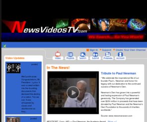 newsvideostv.com: NewsVideosTV.com: Watch the latest breaking news, politics, entertainment and offbeat videos everyone is talking about. Find and share News Videos at NewsVideosTV.com
Watch the latest breaking news, politics, entertainment and offbeat videos everyone is talking about. Find, view and share news videos, movies, sports, entertainment, politics, elections and world events.