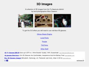 3d-images.co.nz: 3D Images
3D, images, photos, panoramas, stereoscopic