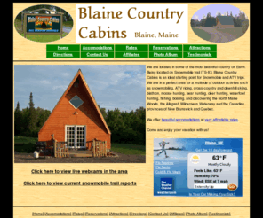 blainecountrycabins.com: Blaine Country Cabins -  Cabin Accomodations
