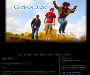 certaindaze.com: Certain Daze
The official website of Certain Daze!