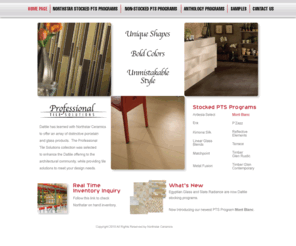 northstarpts.com: Northstar Professional Tile Solutions
Unique ceramic tile, porcelain tile, decorative tile, marble, and natural stone tiles. Floor, wall, countertops, kitchen, bath, pool and patio.