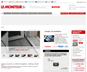 lemoniteur.biz: L'actualité du Btp et de la construction - Le Moniteur.fr
Retrouvez toute l'actualité et les services du btp et de la construction sur lemoniteur.fr