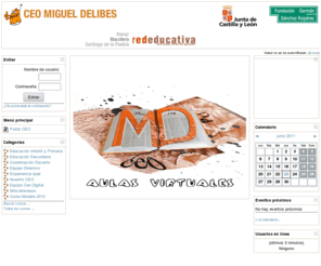 ceodelibes.es: CEO DIGITAL Miguel Delibes
Bienvenidos al espacio de Aulas Virtuales del CEO Miguel Delibes