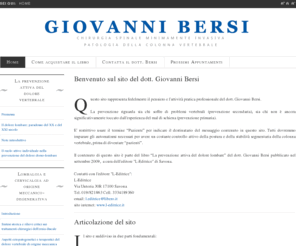 giovannibersi.com: Giovanni Bersi
Joomla! - il sistema di gestione di contenuti e portali dinamici