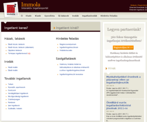 immola.hu: Immola - Interaktív Ingatlanportál
Immola.hu ingatlan portál. Hatékony hirdetési felület ingatlanforgalmazóknak.