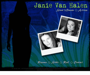 janiesgotagun.com: Janie Liszewski Van Halen - Actress - Stunt Woman
janiesgotagun.com | Janie Liszewski