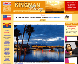 kingman-living.com: Kingman Living: Your Online Guide to Real Estate, Relocation, Travel, Hotels & Resorts, and Recreation in Kingman
A comprehensive directory of information on tourism, travel, relocation, and recreation in Kingman