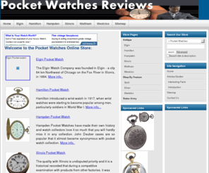 net-watches.com: Welcome to Pocket watches Online
Great Deals on Pocket Watches