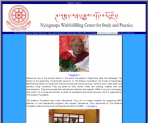 thekhetsunfoundation.org: Nyingmapa Wish fullfilling Center - Khetsun Sangpo Rinpoche - Tulku Jigme
Nyingmapa Wishfullfilling Center Center for Study and Practice - Khetsun Sangpo Rinpoche - Tulku Jigme 