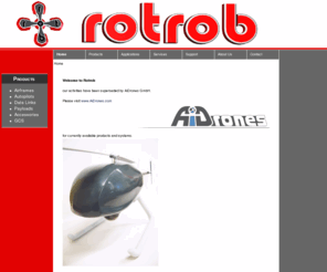 rotrob.com: Home - Rotrob - unmanned helicopter systems
Rotrob Home