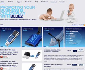 wifi-d.com: Bluetooth Marketing | Bluetooth Advertising | Blue2 | Bluetooth Proximity Broadcaster Systems
Bluetooth marketing and Bluetooth advertising systems from Blue2.  Our Bluetooth broadcaster system delivers bluetooth marketing and bluetooth advertising to blue tooth enabled mobile phones it finds in its proximity.