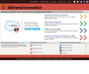 deliveredinnovation.net: Salesforce CRM, Force.com & Cloud | Application & System Design
Enable agile & innovative business processes with Salesforce, Force.com & cloud system architecture & application design.