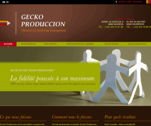 geckoproduccion.com: Conseils impression - Negociation affranchissement - Consultant communication - Marketing - Gecko Produccion
Gecko Produccion offre des services de conseils et de gestion d'opérations marketing (impression, routage, affranchissement, distribution, logistique et fulfilment).
Nous nous positionnons comme une cellule de fabrication décentralisée.