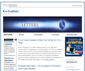 goletters.com: Go Letters
goletters.com