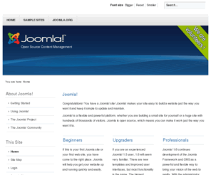 microsoftprogrammer.com: Home
Joomla! - the dynamic portal engine and content management system