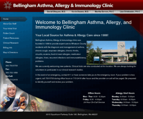 bellinghamasthma.com: Belasthma
Bellingham Asthma Allergy and Immunology Clinic Homepage