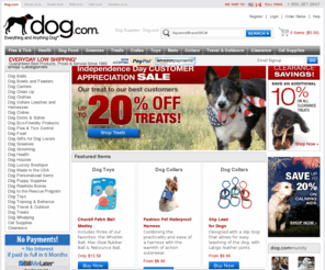 romeoandjulio.net: Dog Supplies, Dog Food, Dog Beds, Toys and Treats - Dog.com
Dog supplies from dog.com includes a huge variety of dog supplies & products at wholesale discounted prices. Dog.com satisfies your dog supplies & dog information needs. 1