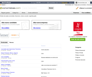 contables.com: Economistas.com - empleo economistas, financieros, trabajo banca
El portal de empleo del sector finanzas. ¿Quieres trabajar en finanzas? Economistas, agentes financieros, banca, asesores, consultores, brokers...