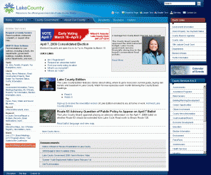 lakecountyil.gov: 
	
	Government Home - Lake County, IL



