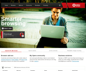 operareader.biz: Opera browser | Faster & safer internet | Free download
Opera offers free and easy to download Web browsers for computers, mobile phones and devices. Share our passion for technology, and download an Opera browser today.