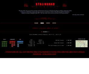 stalingrad-battle.net: Stalingrad battle 1942 - 1943
Stalingrad battle data 1942 - 1943