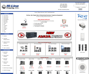 tietelephones.com: Hi-Line Supply Inc. | Business Telephone Systems
Hi Line Supply sells and repairs Nortel Norstar T7100 phone systems and sells and repairs other new, used, & reconditioned business telephone systems & business telephone equipment such as Avaya, Nortel, Meridian, Vodavi, Toshiba, WIN, NEC, Trillium, Panasonic, Bogen, ICC, Costar Video, and General Cabling.