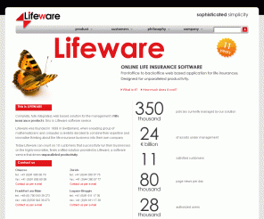 lifeware.ch: Online life insurance software service - Lifeware
