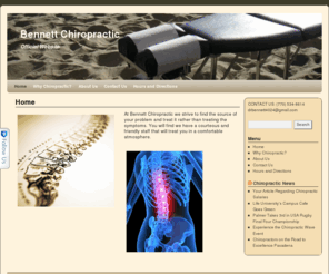 dr-bennett.com: Bennett Chiropractic
 Bennett Chiropractic - Official Website and Blog 