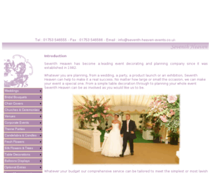 seventh-heaven-events.co.uk: Seventh Heaven - Candelabra Hire,Wedding Organisers,Bridal Bouquets,Wedding
Seventh Heaven Events; wedding organisers, themed party, wedding flowers, wedding decorations, candelabra hire, event organisers,wedding bridal bouquets.