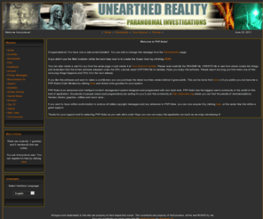 unearthedrealities.com: Unearthed Reality: Paranormal Investigations
Your slogan here