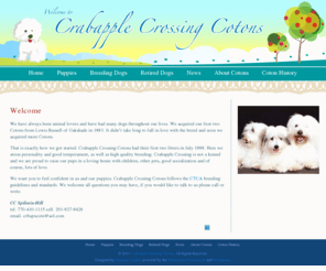 crabapplecrossingcotons.com: Crabapple Crossing Cotons
 | Coton de Tulear Dogs