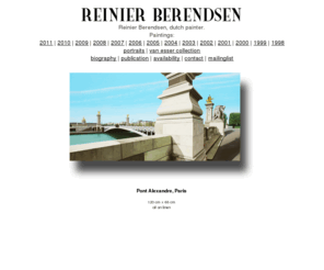 reinierberendsen.com: Reinier Berendsen | paintings
Reinier Berendsen, portfolio website of dutch painter.