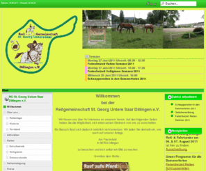 rgdillingen.com: Willkommen
Reitgemeinschaft St. Georg Untere Saar Dillingen e.V.