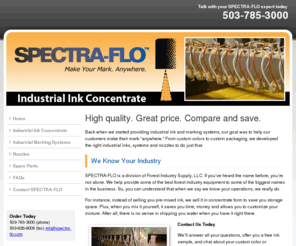 spectra-flo.com: SPECTRA-FLO. A division of Forest Industry Supply, LLC
This is a keyword rich description of your page. Keep it to 160 characters or less.