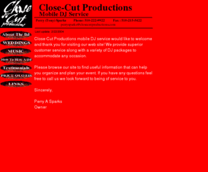 closecutproductions.com: Close-Cut Productions
{XYZ Products, Inc. strives to deliver the best in high-value, low-priced products}