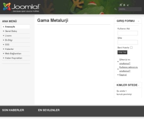 gamametalurji.com: Gama Metalurji
Gama Metalurji