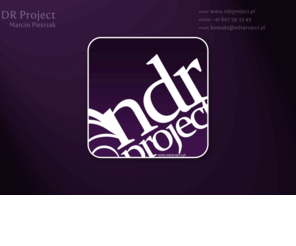 ndrproject.pl: NDR Project - to wizerunek, a nie tylko strony internetowe
